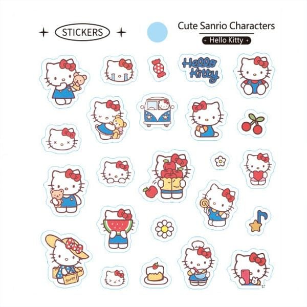  Hình dán Sticker Cute Sanrio Family Characters 