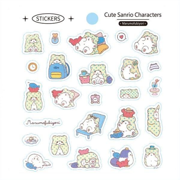  Hình dán Sticker Cute Sanrio Family Characters 