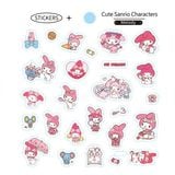  Hình dán Sticker Cute Sanrio Family Characters 