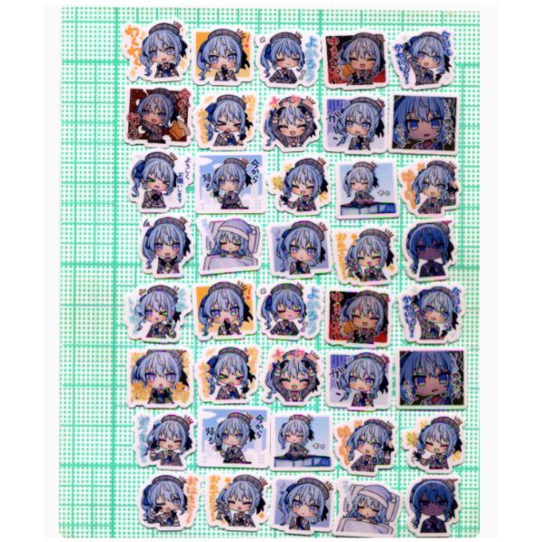  Hình dán sticker emoji biểu cảm Vtuber Hololive 