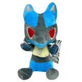 Thú bông Pokemon Lucario 24cm - Hàng bản quyền chính hãng 