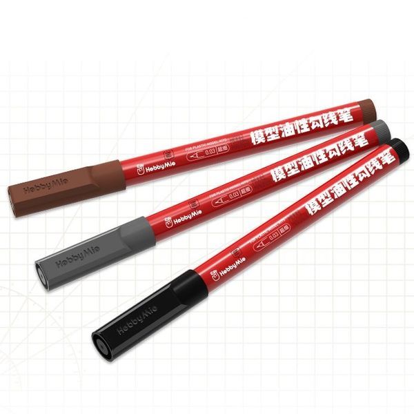 Bút kẻ lằn mô hình Panel Lining Hobby Mio L-02 Gray lên màu đẹp  mắt chất lượng tốt chính hãng giá rẻ mua custom gundam gunpla mô hình nhựa