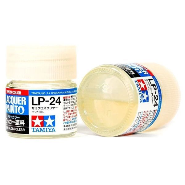 Sơn mô hình Tamiya Lacquer LP-24 Semi Gloss Clear 82124