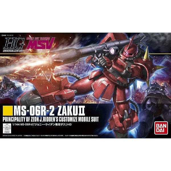  Mô hình MS-06R-2 Zaku II Johnny Ridden Customize ( HGUC - 1/144 ) 