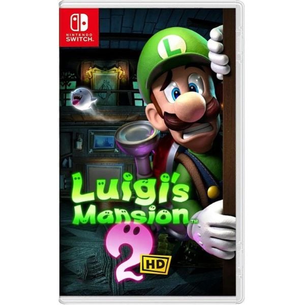 Game Luigi's Mansion 2 HD cho Nintendo Switch nhiệm vụ đa dạng phiêu lưu thú vị hành động hấp dẫn