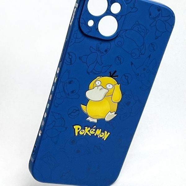  Case ốp họa tiết Pokemon Psyduck Minimal cho iPhone 14/Plus/Pro/Pro Max 