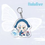  Móc khóa trang trí vtuber Hololive bằng nhựa acrylic 