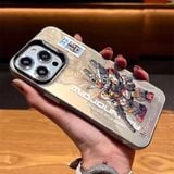  Ốp Điện Thoại iPhone 16 Pro/Pro Max SD Gundam Siêu Chi Tiết 