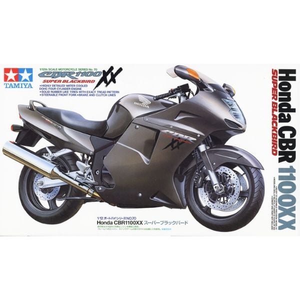 Honda CBR1100XX Super Blackbird 1/12 - Mô hình Tamiya 14070 chính hãng
