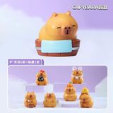  Hộp Mù Capybara Đời Tươi Hồng Blind Box 
