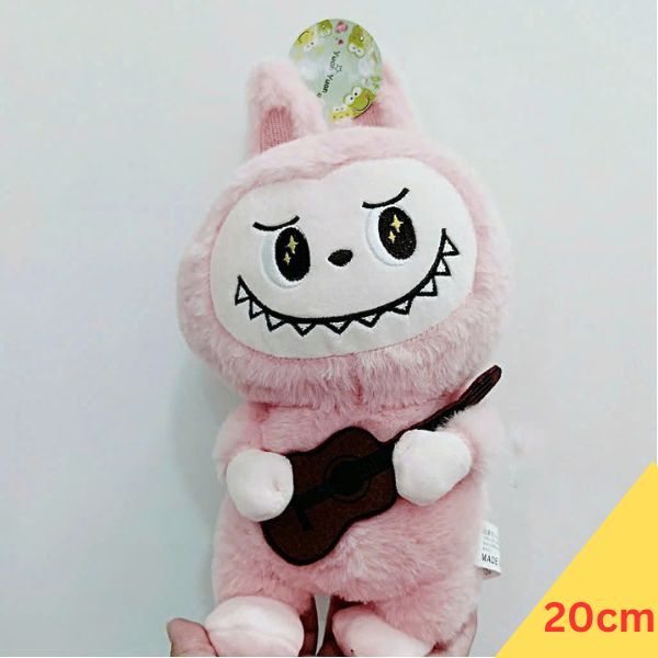  Gấu bông Labubii chơi đàn 20cm 