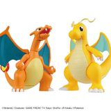  Charizard Battle Ver & Dragonite VS Set Pokemon Plamo Collection - Mô hình Pokemon chính hãng Bandai 