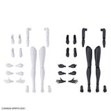  Option Body Parts Arm Parts & Leg Parts White / Black - 30MS - Phụ kiện mecha girl Bandai 