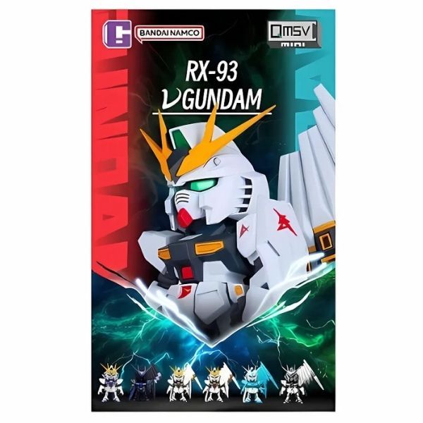  Hộp Mù QMSV Mini Gundam RX-93 Blind Box 