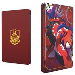 Hộp thiếc Steel Book Pokemon Scarlet - hàng sưu tập chính hãng