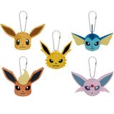  Móc khóa thú bông Pokemon Face Shaped Mascot Plush Eevee Friends Vol.1 Banpresto 