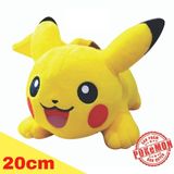 Thú bông Pokemon Pikachu nằm thư giãn 20cm - Đồ chơi Pokemon chính hãng 