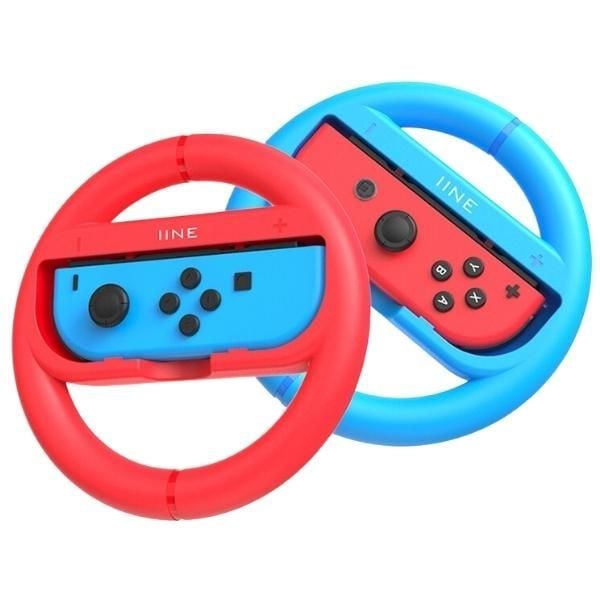  Tay lái xe gắn Joy-con Nintendo Switch xanh đỏ - IINE L324 