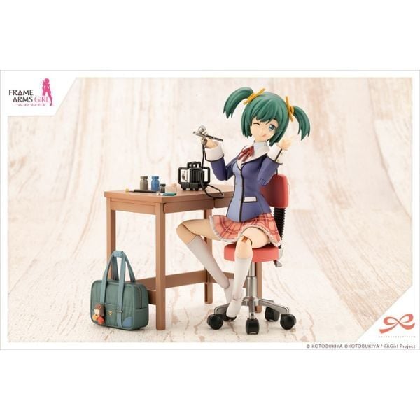 Mô hình lắp ráp Bukiko Kotobuki Wakaba Girls High School Winter Clothes Modelers Edition Kotobukiya JK038 dễ thương chất lượng tốt chi tiết đẹp mắt tạo dáng đa dạng thú vị