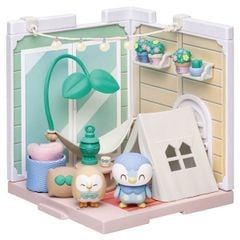 Pokemon Pokepeace House Veranping Terrace Rowlet & Piplup