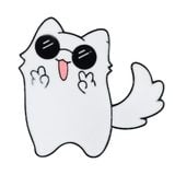  Pin cài kim loại Jujutsu Kaisen Satoru Gojo Mèo 