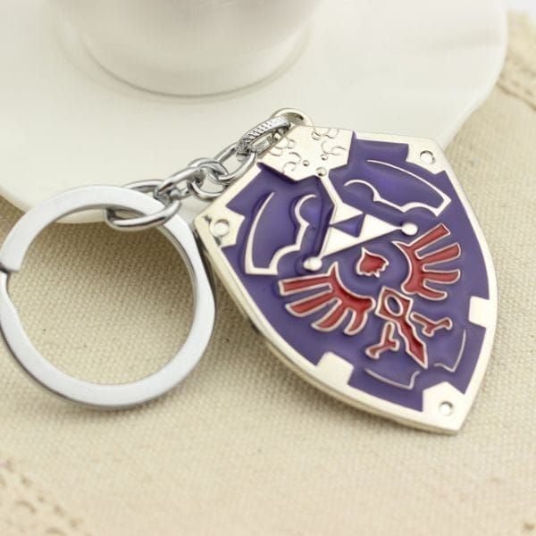 Móc khóa kim loại hình Hylian Shield The Legend of Zelda