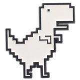  Huy hiệu pin cài áo hình Khủng long T-rex Internet Chrome Dino 