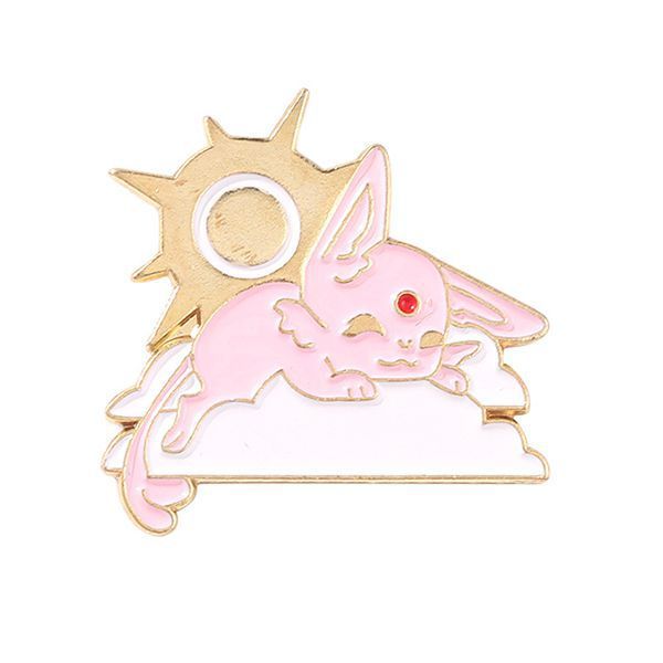  Huy hiệu pin cài áo hình Pokemon Espeon Umbreon 