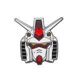  Huy hiệu pin cài áo hình đầu Mobile Suit Gundam 