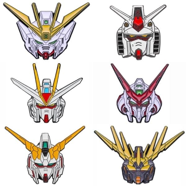 Huy hiệu pin cài áo Mobile Suit Gundam cực độc