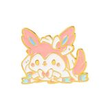  Huy hiệu pin cài áo Pokemon Eevee - Eeveelution 