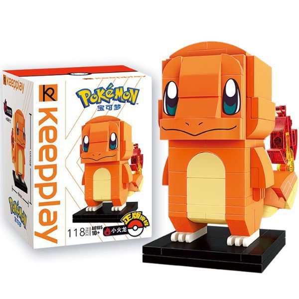  Đồ chơi lắp ráp xếp hình Keeppley Pokemon Charmander - A0105 