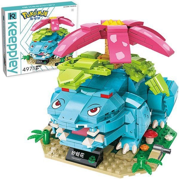 Cửa hàng bán Đồ chơi lắp ráp xếp hình Keeppley Pokemon Venusaur B0107 chính hãng giá rẻ nhất