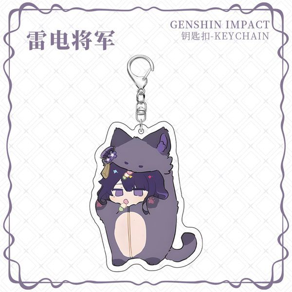  Móc khóa nhân vật Genshin Impact Pyjama Vol 1 