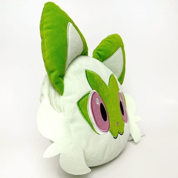  Thú bông kiêm bóp đựng Pokemon Sprigatito Big Face Shaped Plush Pouch 