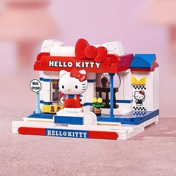  Mô hình Keeppley Tiệm Thời Trang Hiện Đại Hello Kitty K20807 