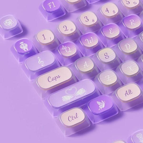  Bộ Keycap bàn phím cơ AKKO Swan Sonata 