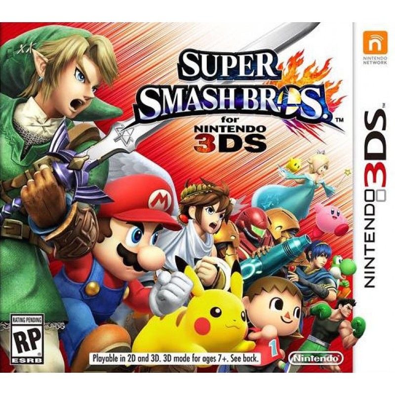  075 - SUPER SMASH BROS 3DS cho 2DS & 3DS [Game cũ] 