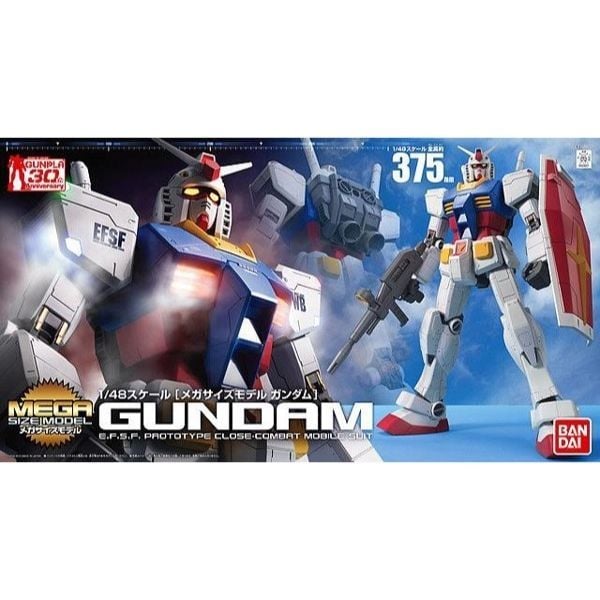 Mô hình RX-78-2 Gundam kích thước siêu to chính hãng Bandai