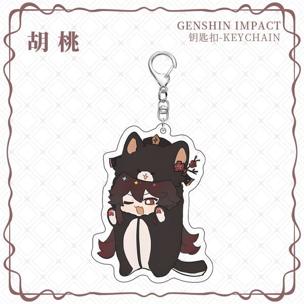  Móc khóa nhân vật Genshin Impact Pyjama Vol 1 