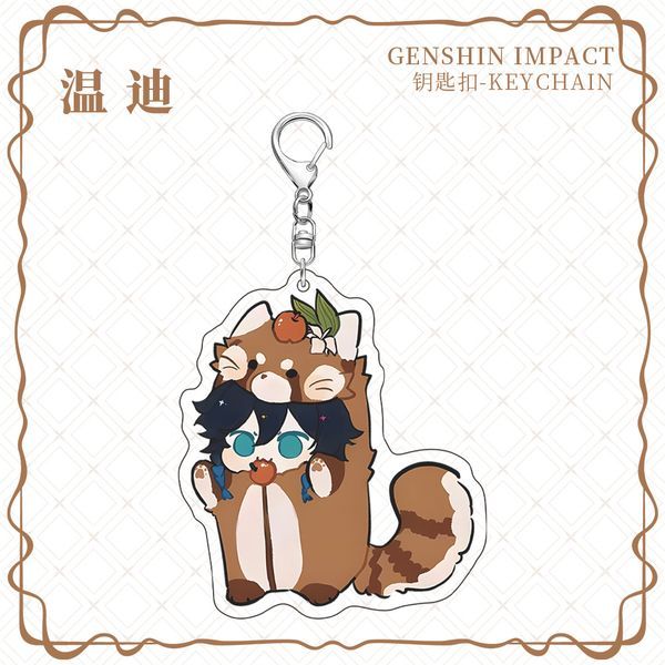  Móc khóa nhân vật Genshin Impact Pyjama Vol 2 