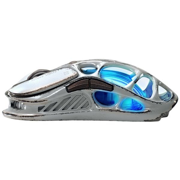  Chuột không dây Gaming GravaStar Mercury M1 Pro Battle Worn Edition Silver Mist 
