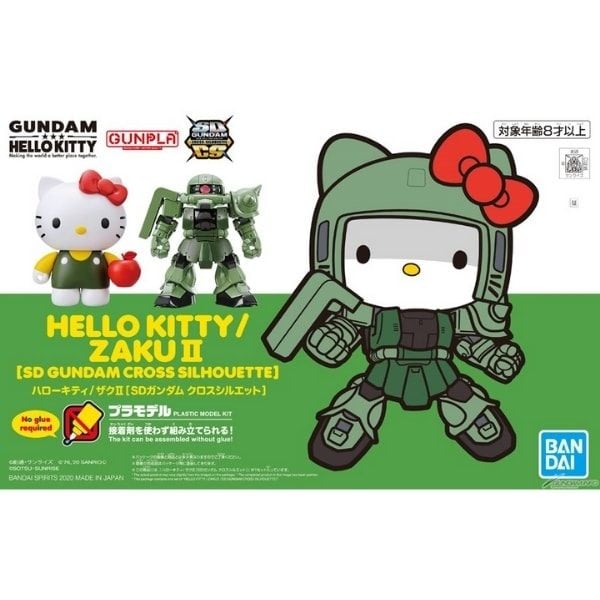 Mua bán mô hình Hello Kitty Zaku II [SD Gundam Cross Silhouette] chính hãng Bandai
