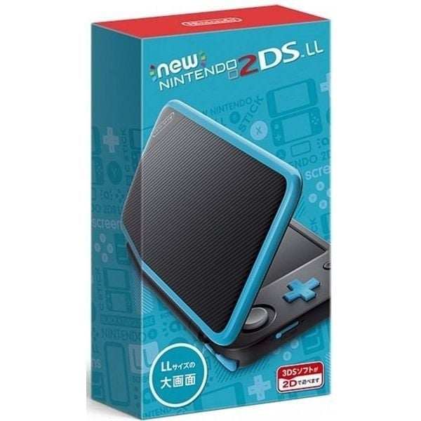 New Nintendo 2DS LL - Black + Turquoise