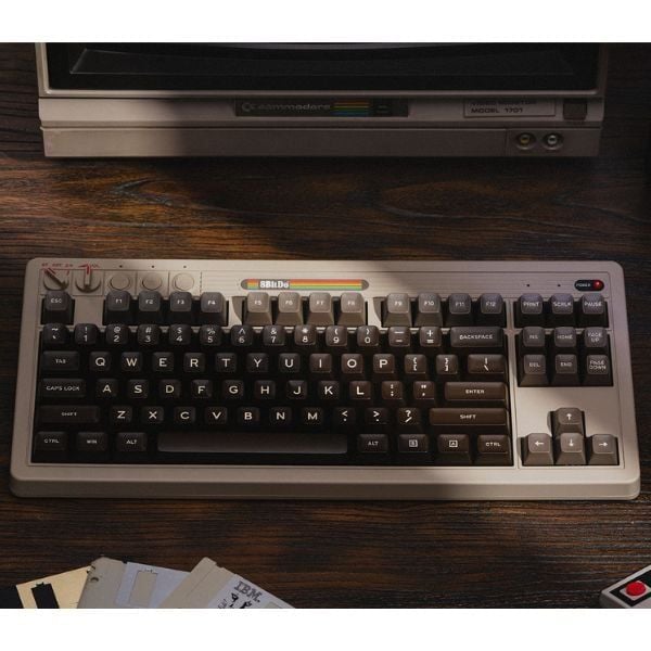  Bàn phím cơ 8BitDo Retro Mechanical Keyboard - C64 Edition 