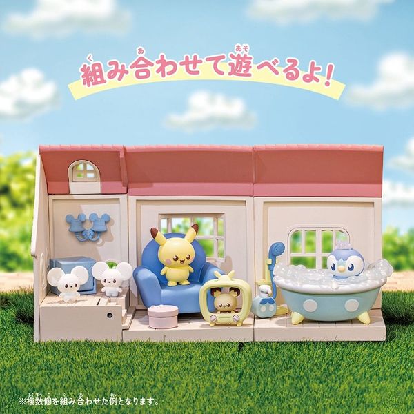 Figurine Pokémon Forest's Small Story Series 2 - Boîte Mystère - Pikachu Et Amis, édition Japonaise
