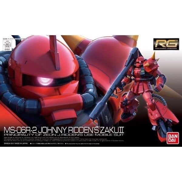  MS-06R-2 Johnny Ridden's Zaku II - RG - 1/144 - Mô hình Gundam chính hãng 