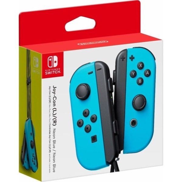  Nintendo Switch Joy-Con Controller Set Neon Blue 