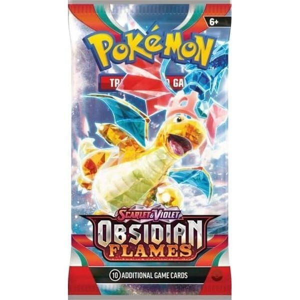  PP45 - Thẻ bài Pokemon TCG Obsidian Flames Booster Pack 