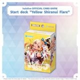  Hololive Official Card Game hOCG Start Deck Vol. 07 Yellow - Shiranui Flare 